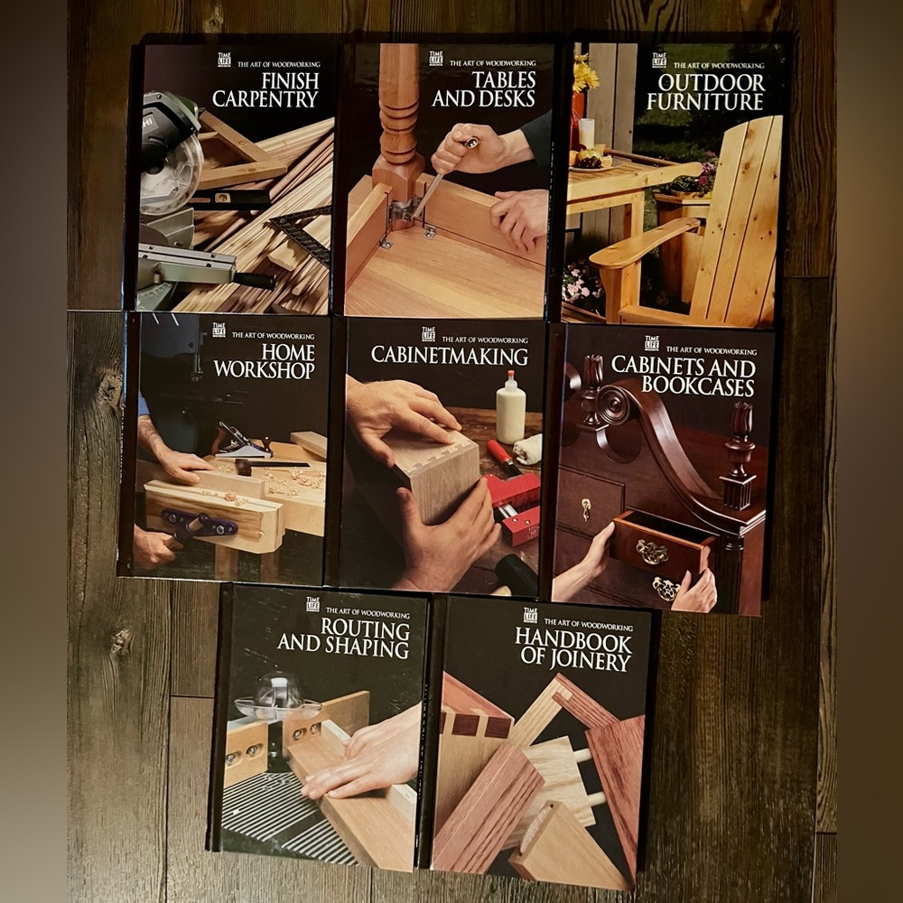 Time Life The Art Of Woodworking Books $6 Each!